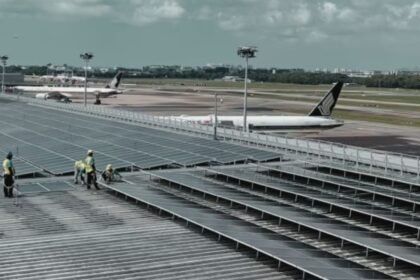 Singapore's largest solar project at Changi Airport